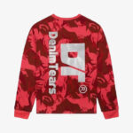 Denim Tears DT Outdoor Long Sleeve Tee Red