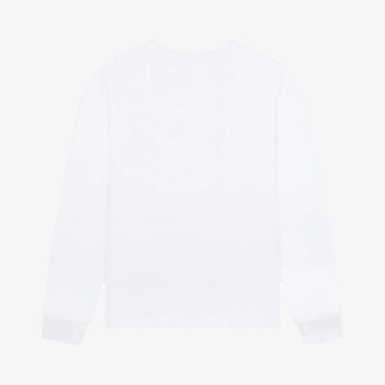 Denim Tears Logo Flag Long Sleeve Tee White back