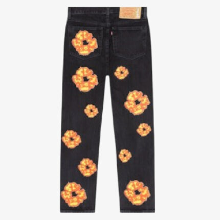 Denim Tears x Offset 501 Jeans Black back