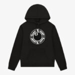 Denim Tears x Stussy Never Renege Hoodie Black front